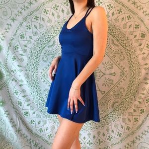 Soft & Strechy Royal Blue Formal Dress
